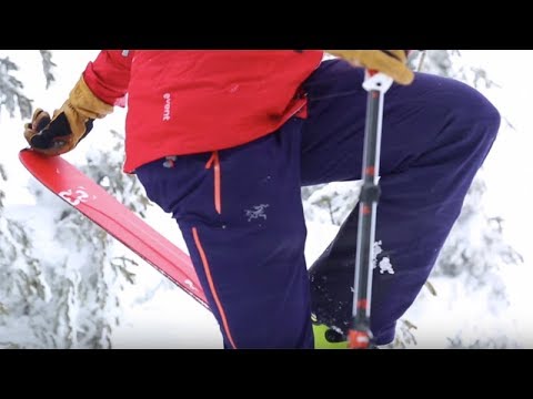 How To Remove Your Climbing Skins While Keeping Your Skis On with Mel Bernier